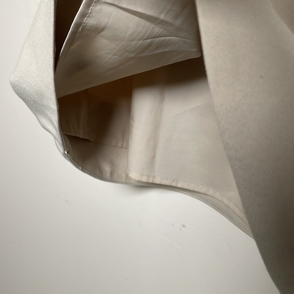 Bebe Dress 3 color Block tan white black Size 0, XS - Picture 5 of 7